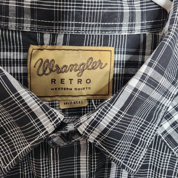 Wrangler Retro Men's Long Sleeve Button-Down Shirt Size XL - Picture 4 of 6